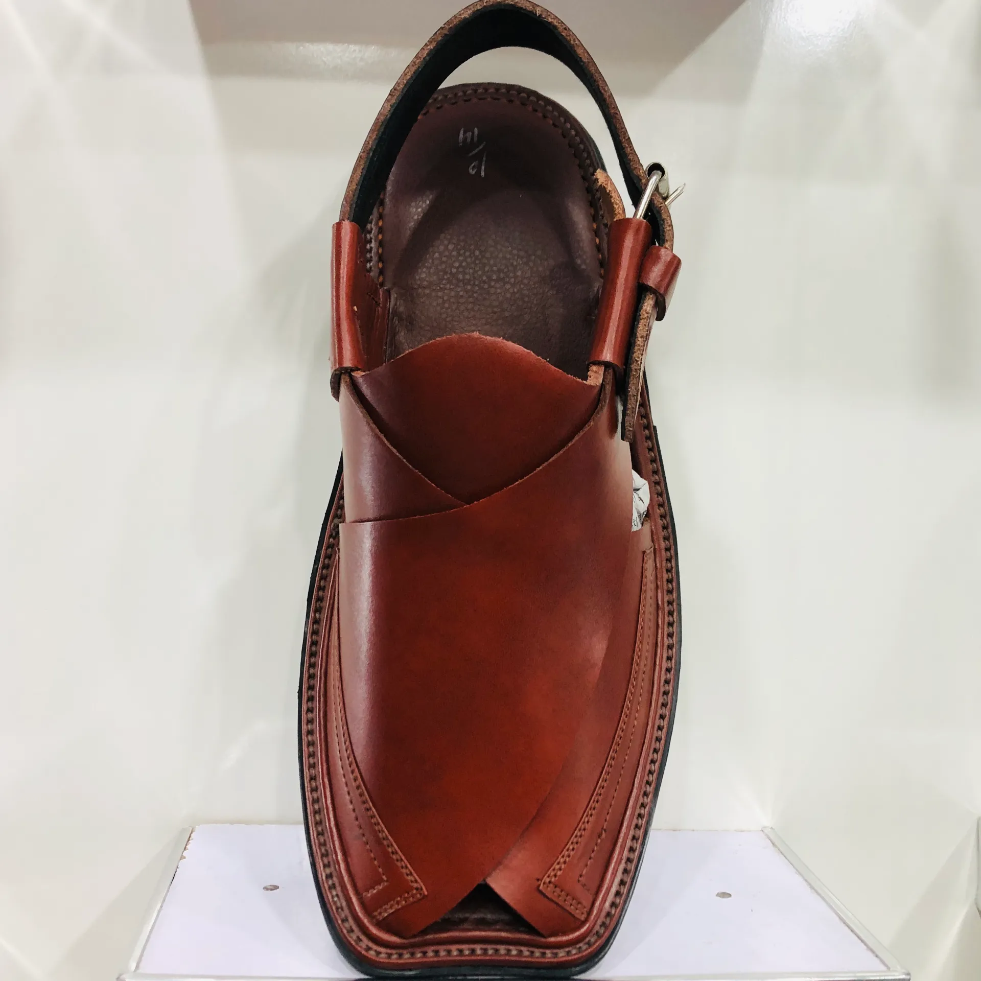 Leather Peshawari Chappal Gulti