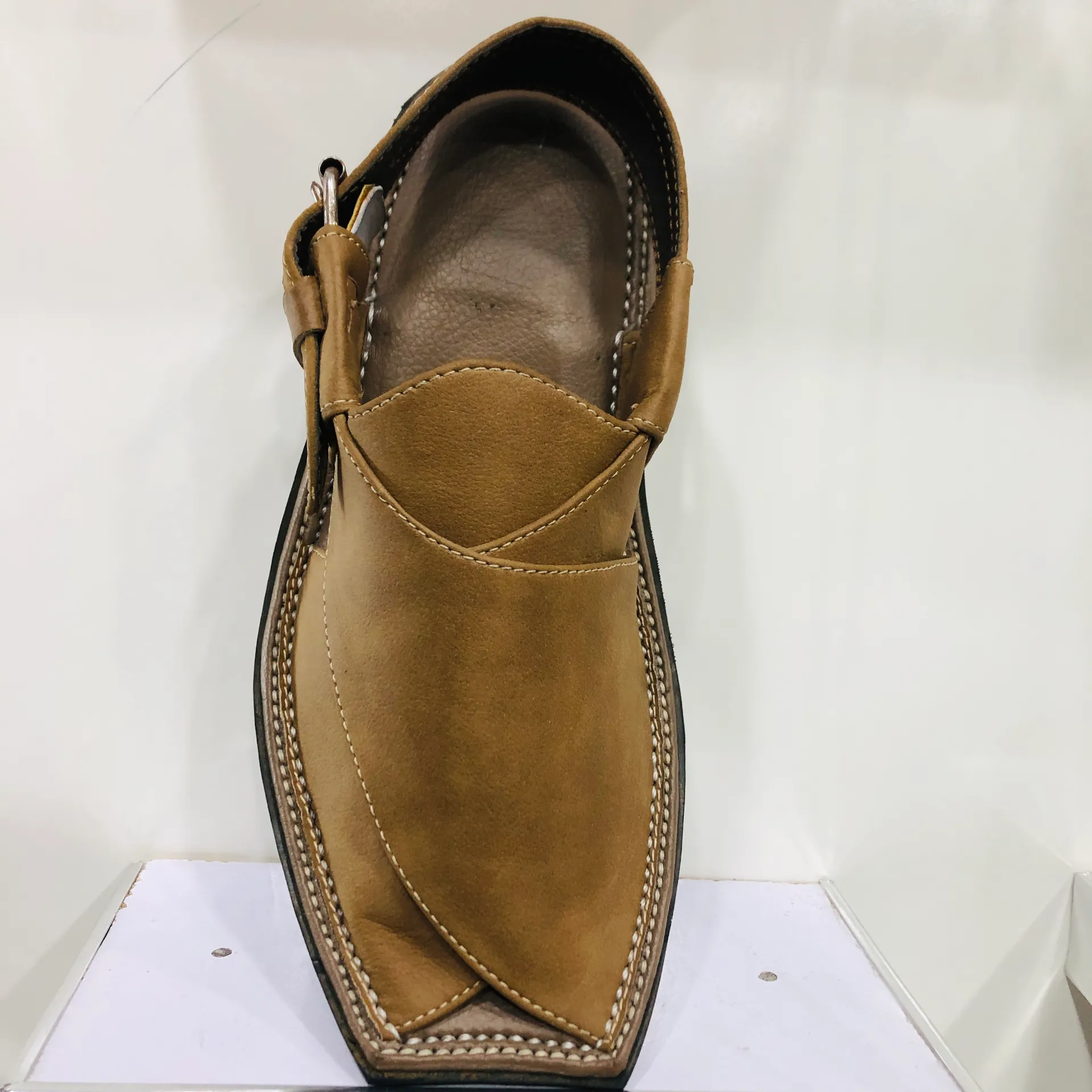 Premium Leather Bag Peshawari Chappal